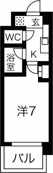 フレンドシップ1の間取り画像