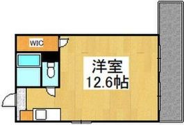ハイツ五條の間取り画像
