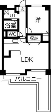 ビューテラス大新の間取り画像