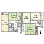 上住吉2丁目戸建の間取り画像