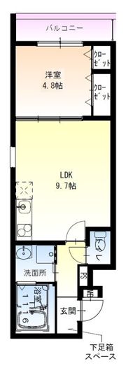 フジパレス住吉長居III番館の間取り画像