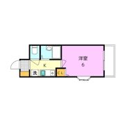エスポワール東進の間取り画像