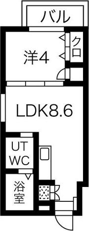 メゾン・オークルIの間取り画像