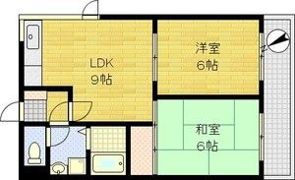 ウイステリア長居西の間取り画像