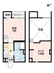 フクシア アベニューの間取り画像