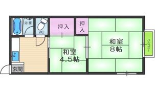 ビスタ安立の間取り画像