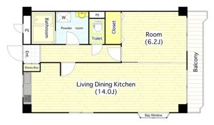 メゾンビトロIIの間取り画像