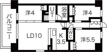 アーバンパーク淡路の間取り画像