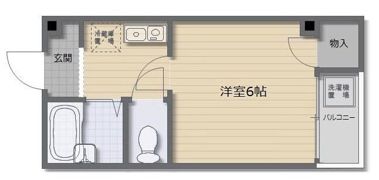 リバティ京橋の間取り画像