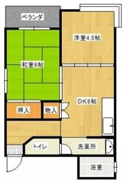 トラスティ浜口の間取り画像