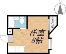 マーキュリー東住吉A棟の間取り画像