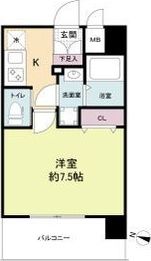 プライマル新大阪の間取り画像