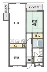 ボナール島田の間取り画像