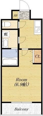 RaysProduct西住之江adamUの間取り画像