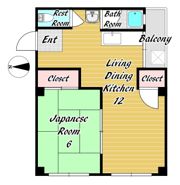 大成マンションの間取り画像