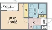 ブライト東住吉の間取り画像