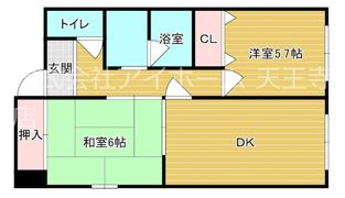 ラ・モードニシカワ1の間取り画像