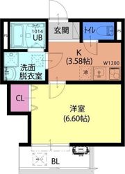 F＋style住之江の間取り画像