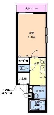 フジパレス北加賀屋II番館の間取り画像