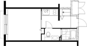 パラドール北加賀屋の間取り画像