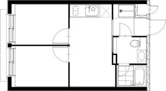 パラドール北加賀屋の間取り画像