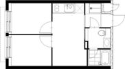 パラドール北加賀屋の間取り画像