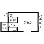 F-FLAT元町の間取り画像