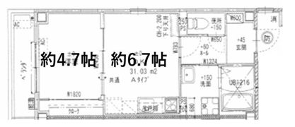 GARDENIA天王寺南の間取り画像