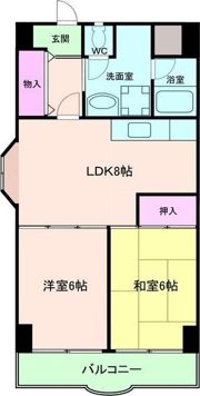 グリーンプラザの間取り画像