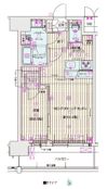 ソルテラスOSAKA EAST GATEの間取り画像