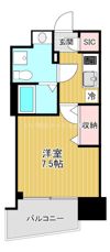 セレニテ谷九プリエの間取り画像