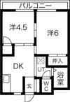グリーンコーポ北加賀屋の間取り画像