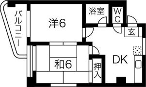 シティ岸里の間取り画像
