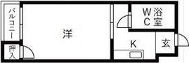 エルパラッツォ玉出（メゾン美也パートII）の間取り画像