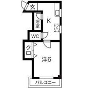 豊グランドハイツの間取り画像