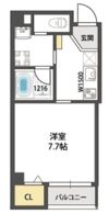 レクラン岸里東の間取り画像
