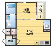 GRANRE千林の間取り画像