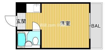 アインス蒲生の間取り画像