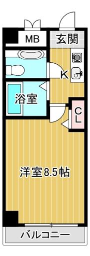 メゾン・ド・ヴィレ 城東の間取り画像