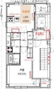 T・mission IN OSAKA FRONTの間取り画像