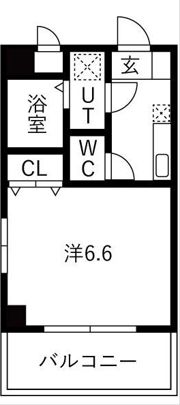マロット天神橋の間取り画像