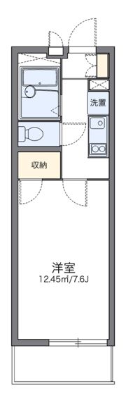 レオパレスアネックスの間取り画像