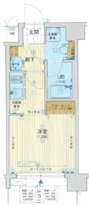 レオンコンフォート新梅田IIの間取り画像