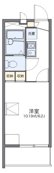 レオパレスエスポワールの間取り画像
