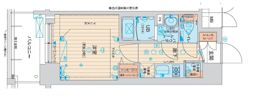 アスヴェル新大阪SOUTHの間取り画像