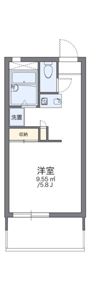 レオパレスツインズ加島弐番館の間取り画像