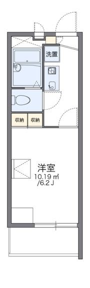 レオパレススプルースの間取り画像