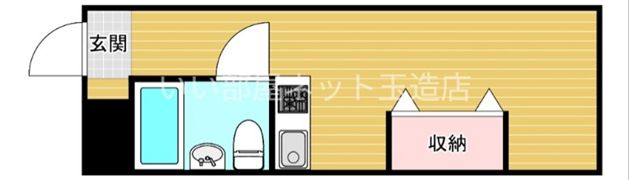 グローリー島之内の間取り画像
