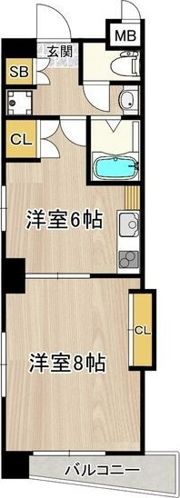 コンソラーレ日本橋の間取り画像