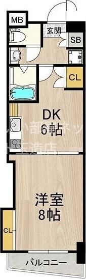 コンソラーレ日本橋の間取り画像